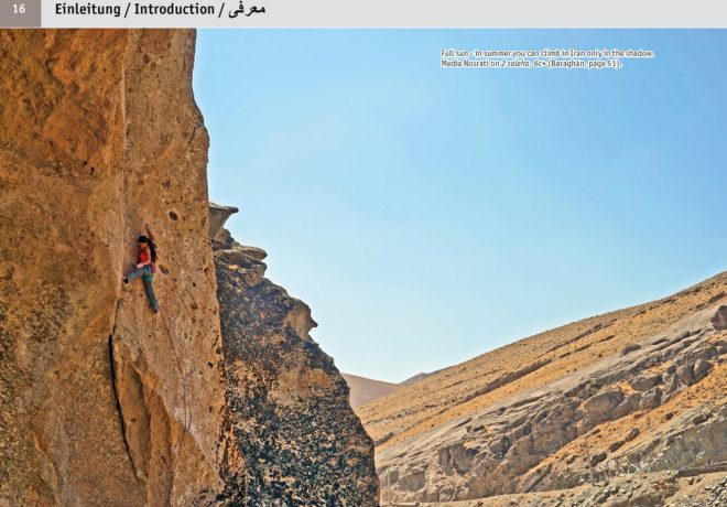 Face of Iran Kletter Reiseführer S. 16 © Geoquest-Verlag